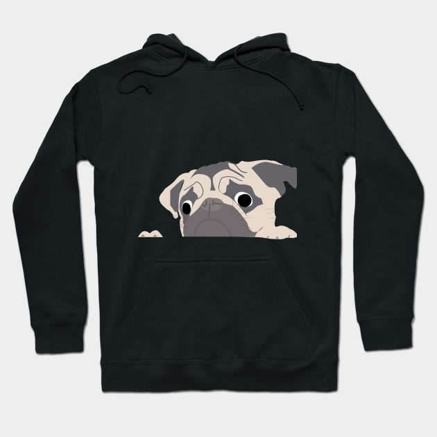 pug Hoodie by Hunnyboosmadness